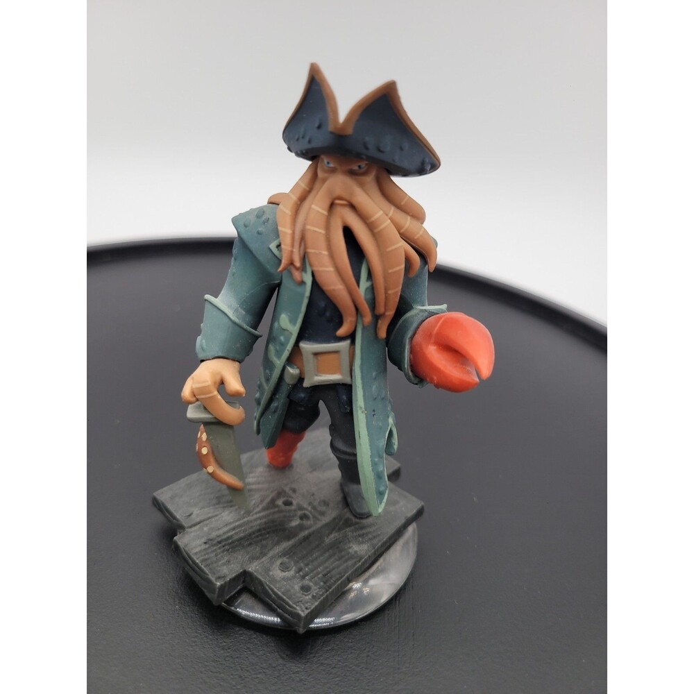 Davy Jones Disney Infinity action figure Pirates of the Caribbean toy 1.0 rare